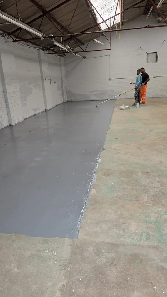 Resin floor coating laid by Site Fix Solutions