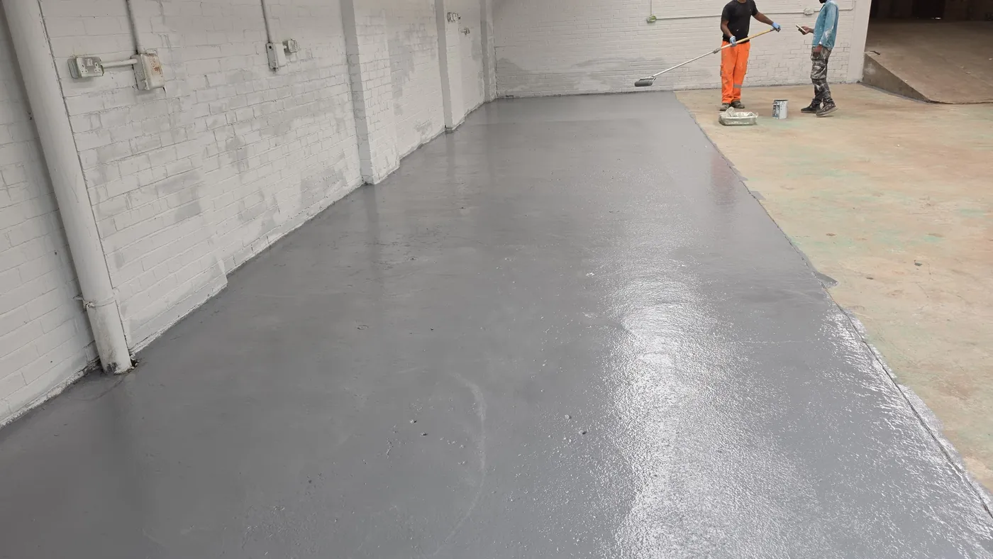 Resin floor coating laid by Site Fix Solutions