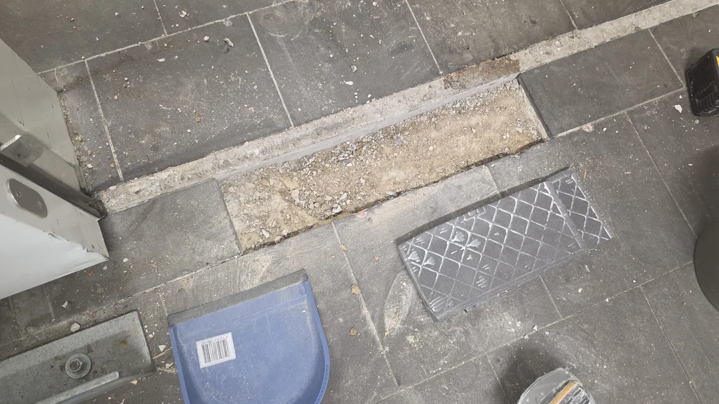 Commercial floor tiling and tile repair by Site Fix Solutions