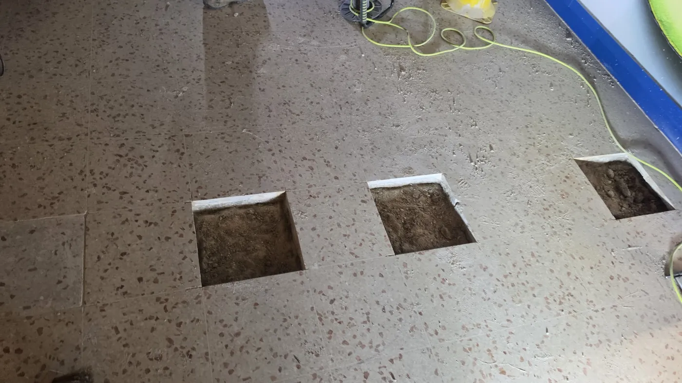 Commercial floor tiling and tile repair by Site Fix Solutions