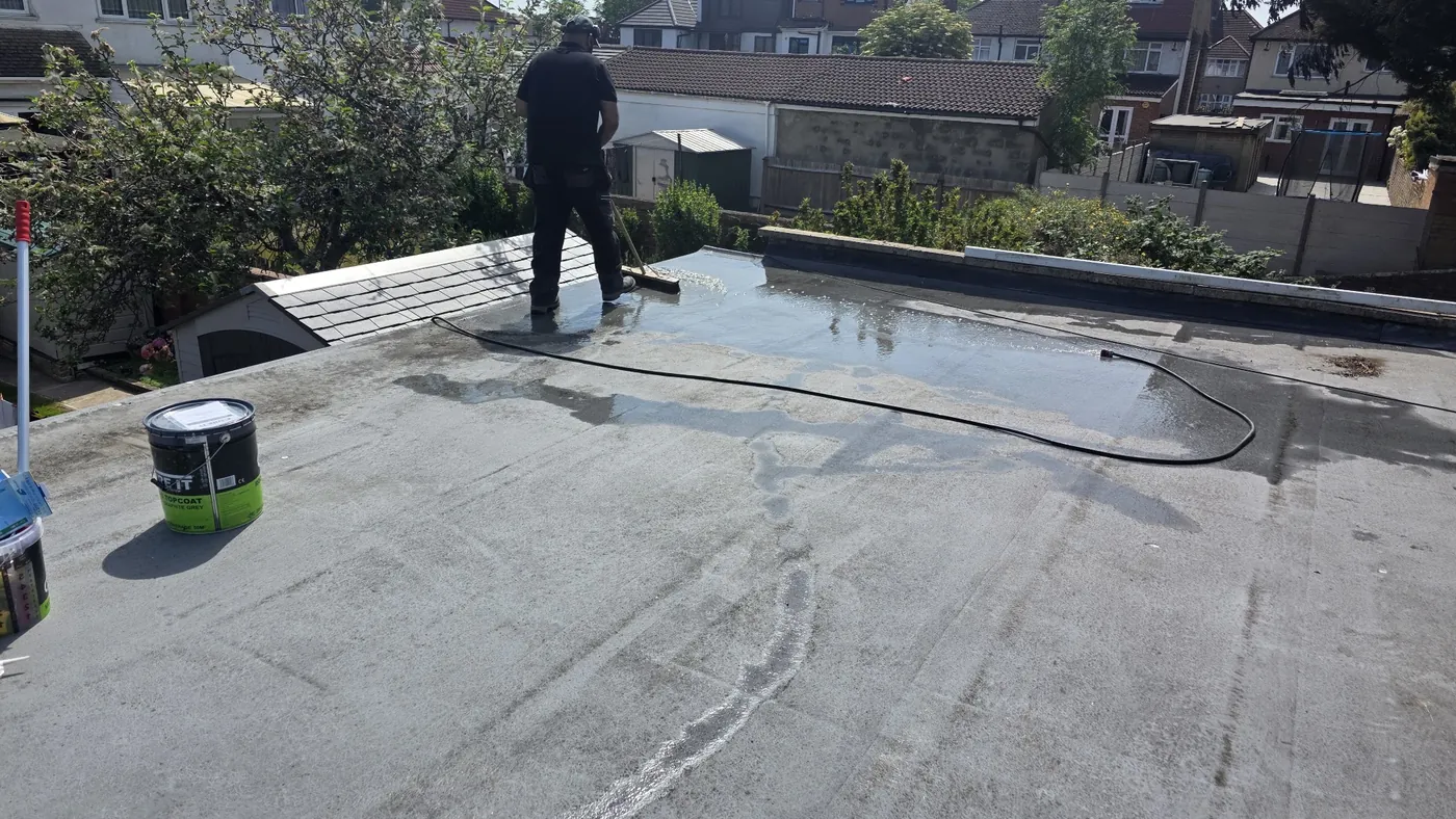 Flat roof and GRP roofing work by Site Fix Solutions in Slough